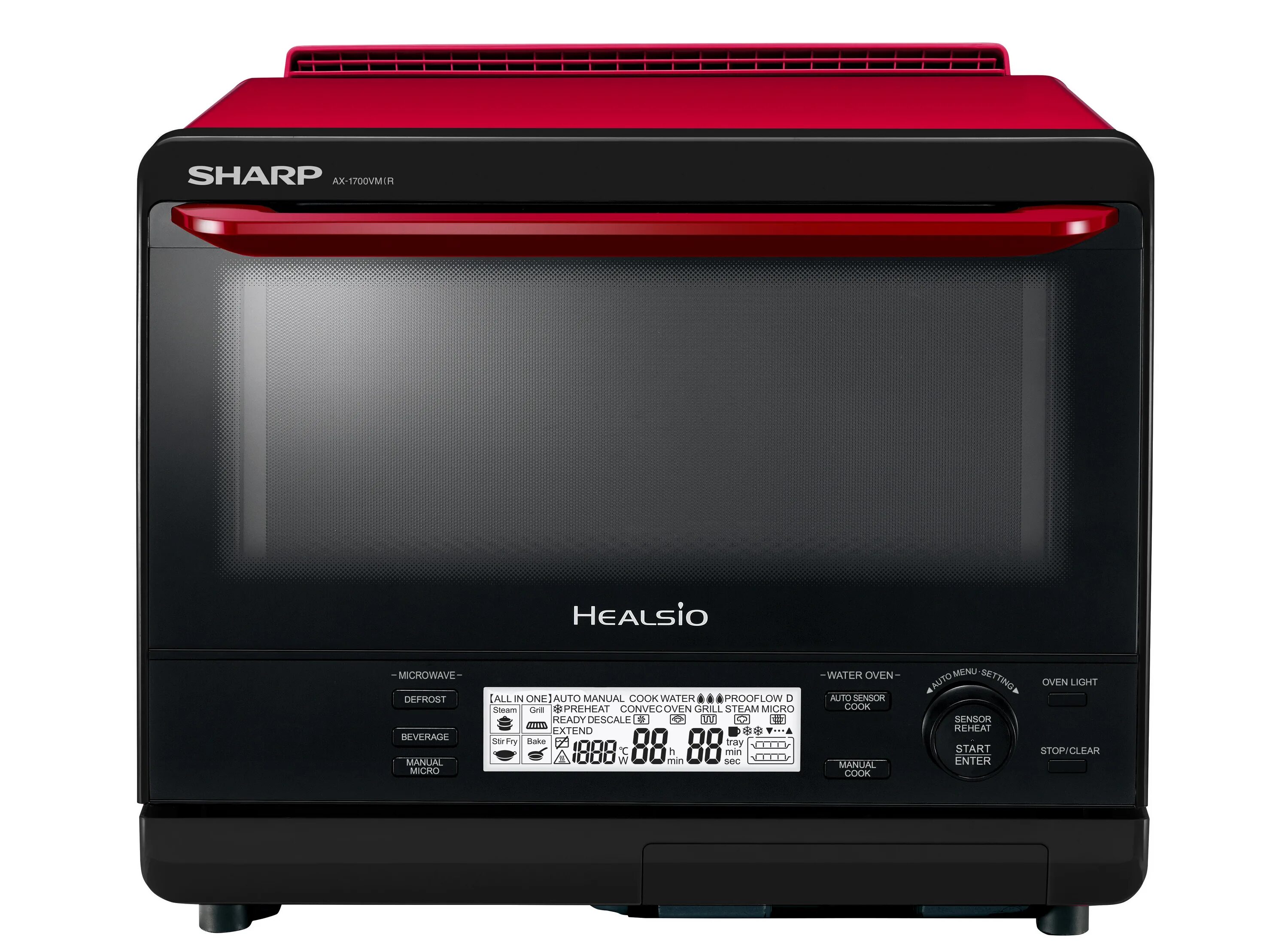 Sharp AX-1700vn(r). Sharp Supersteam Oven AX-1500j(s). Track Sharp. Steam Oven.