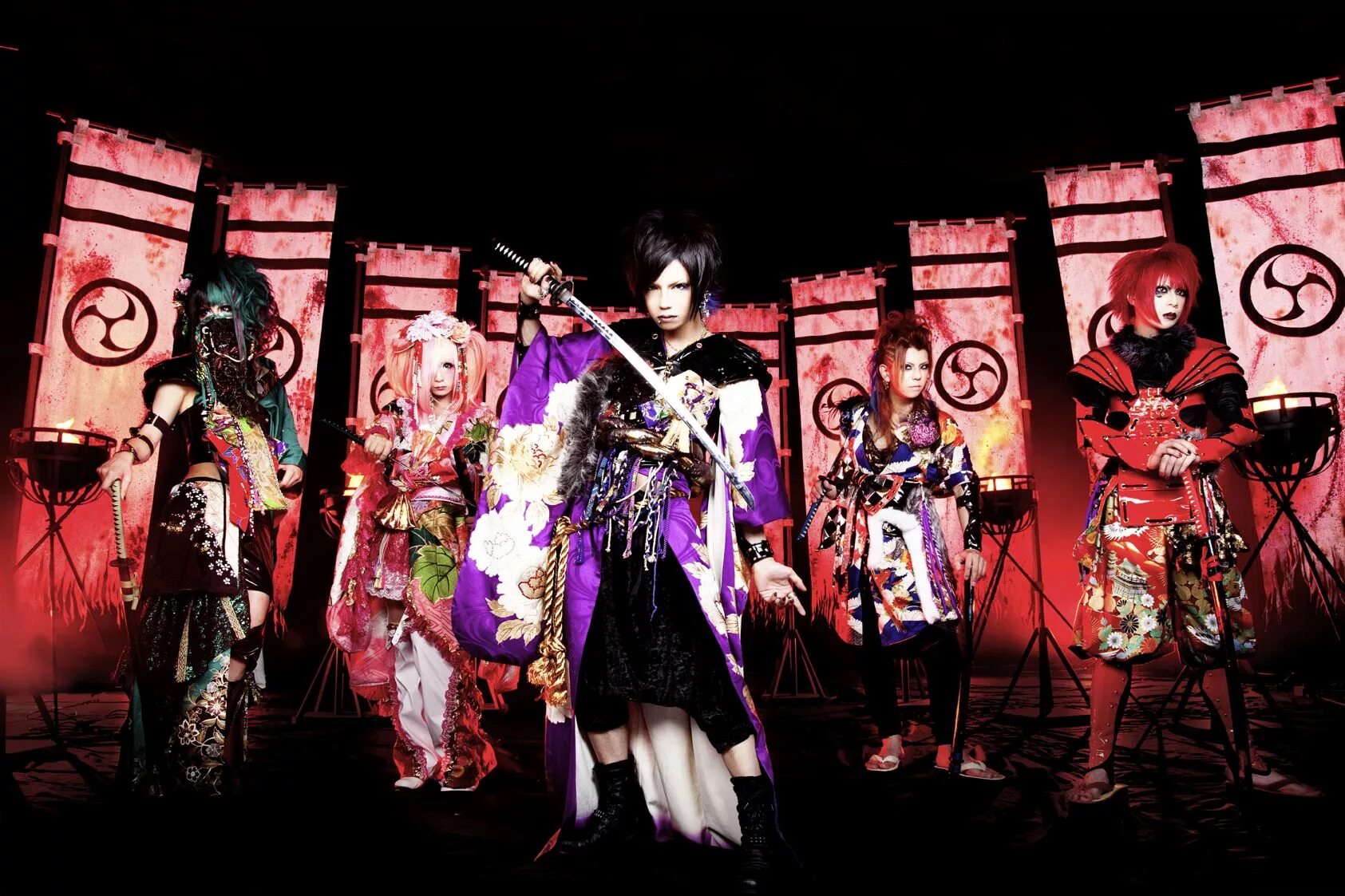 Kiryu Band. Kiryu Visual Kei. Рок группа Самурай. Samurai - японская группа. Samurai группа