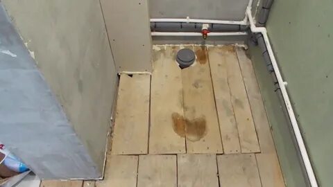 Укладка плитки на деревянные полы в ванной