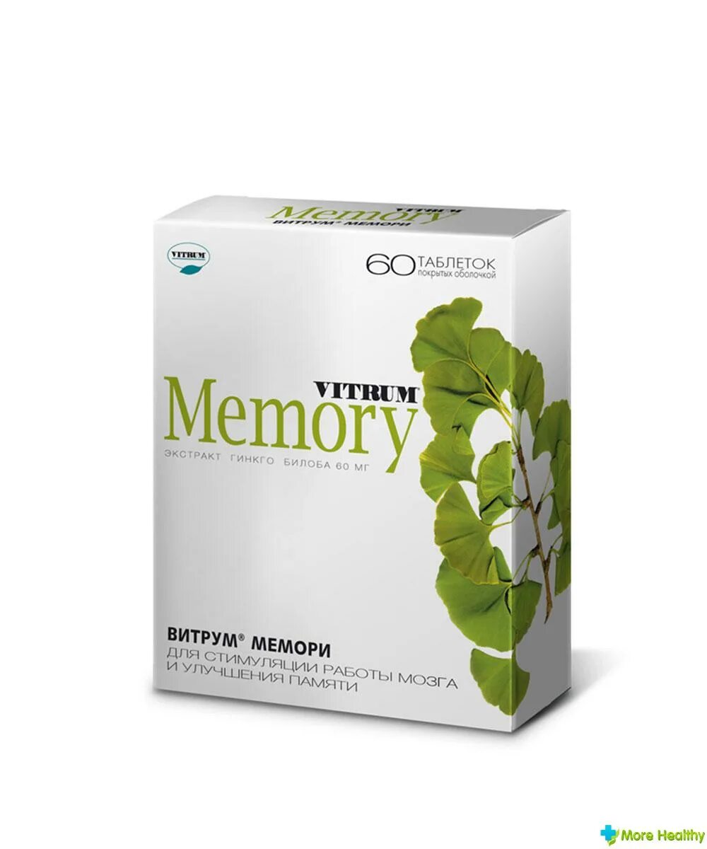 Таблетки меморил. Мемори таблетки для памяти. Гинкго двулопастный листья экстракт. Витрум Мемори. Витрум для памяти.
