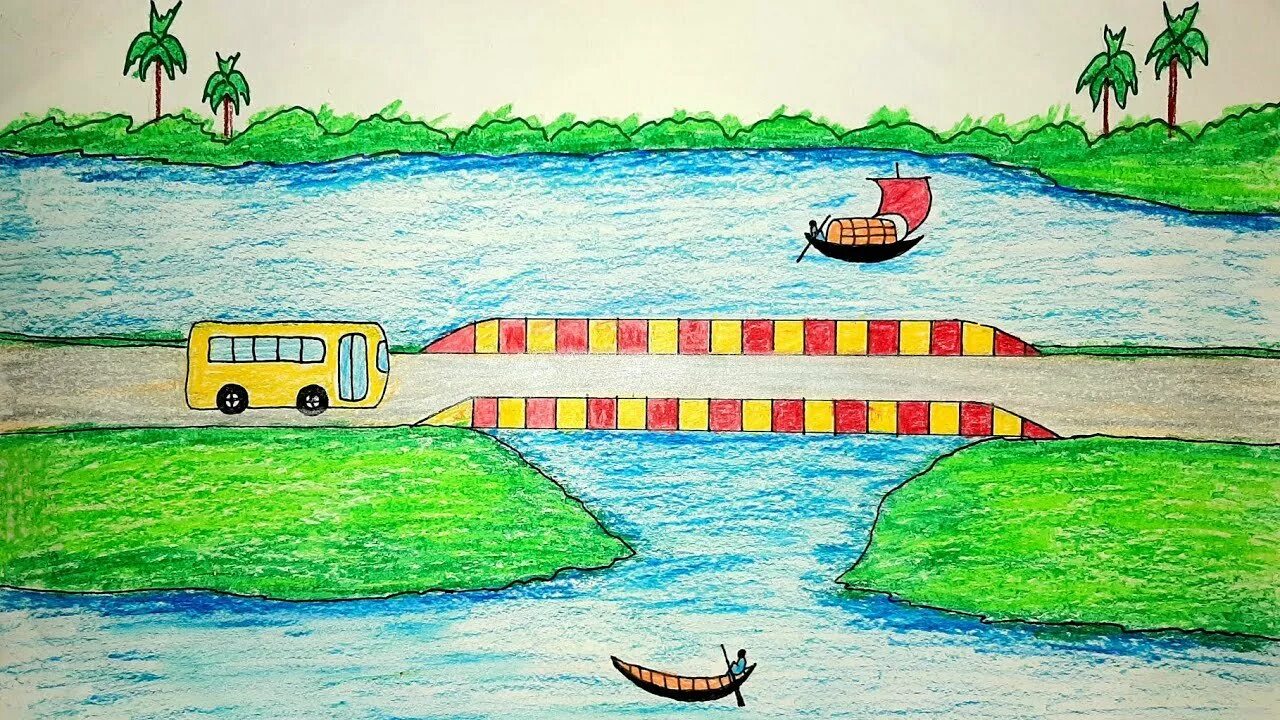 Нарисовать реку Волгу. Река Волга рисунок. Река рисунок фломастерами. Волга рисунок для детей.