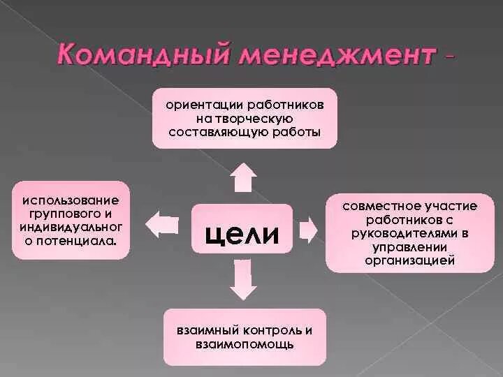 Принципы организации командной работы. Командный метод менеджмента. Составляющие командного менеджмента. Принципы командной работы. Тим менеджмент.