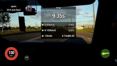 Замер скорости автомобиля до 100