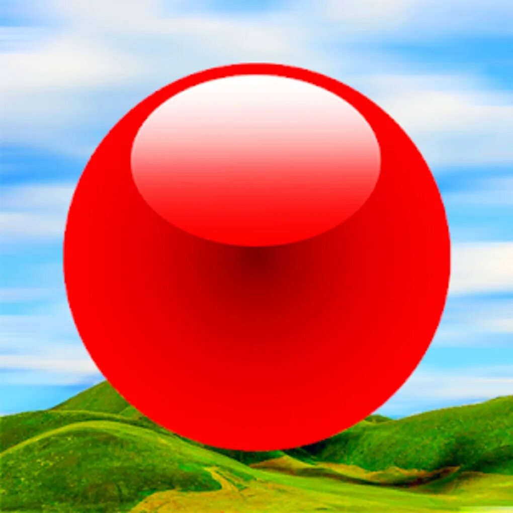 Download red balls. Красный мяч. Красный шар для трекбола. Red Ball 3. Равнина красный шар.