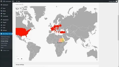 Visited map