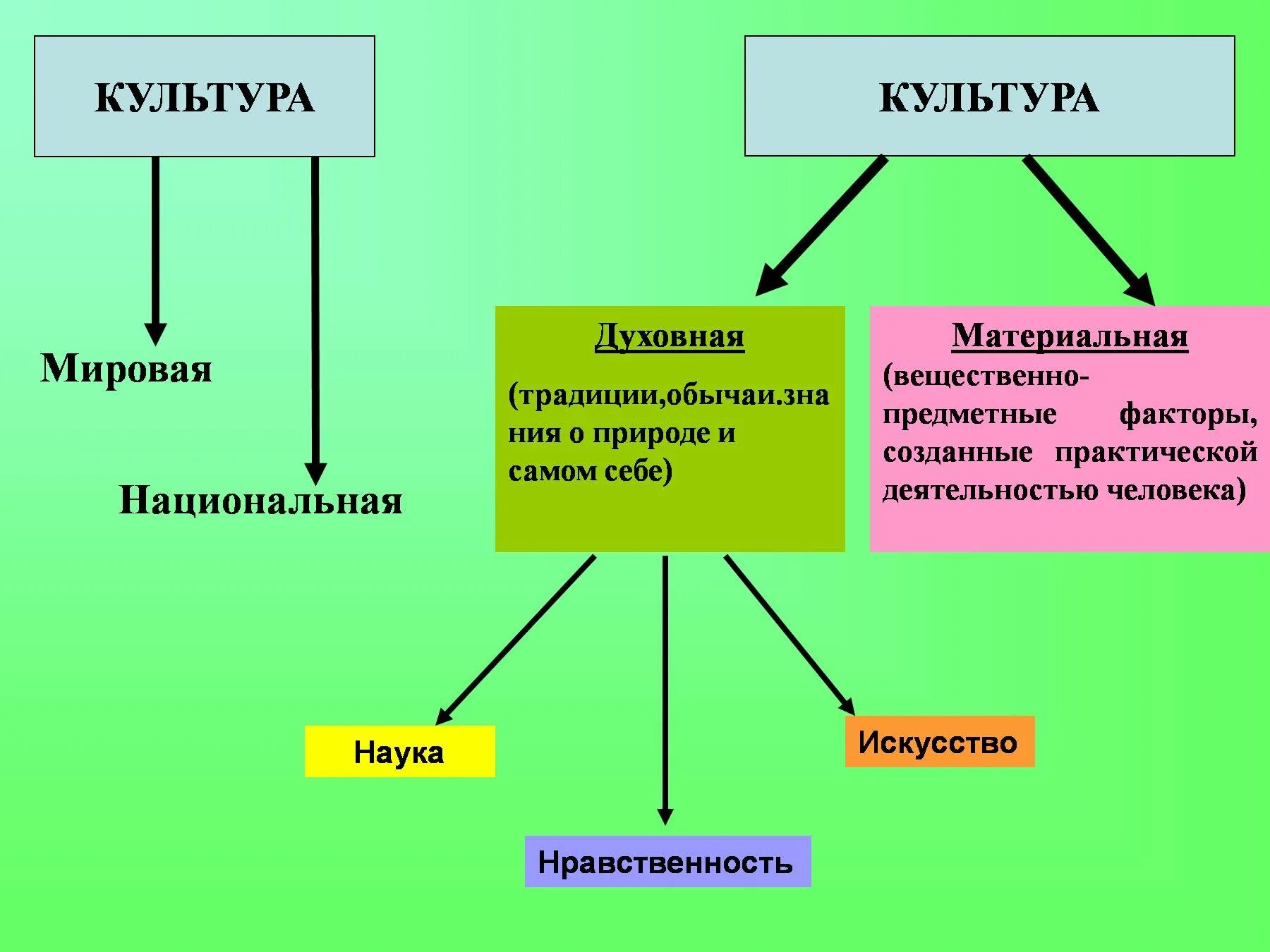 Все результаты материальной и духовной. Материальная и духовная культура. Виды культуры материальная и духовная. Культура делится на. Культура бывает.