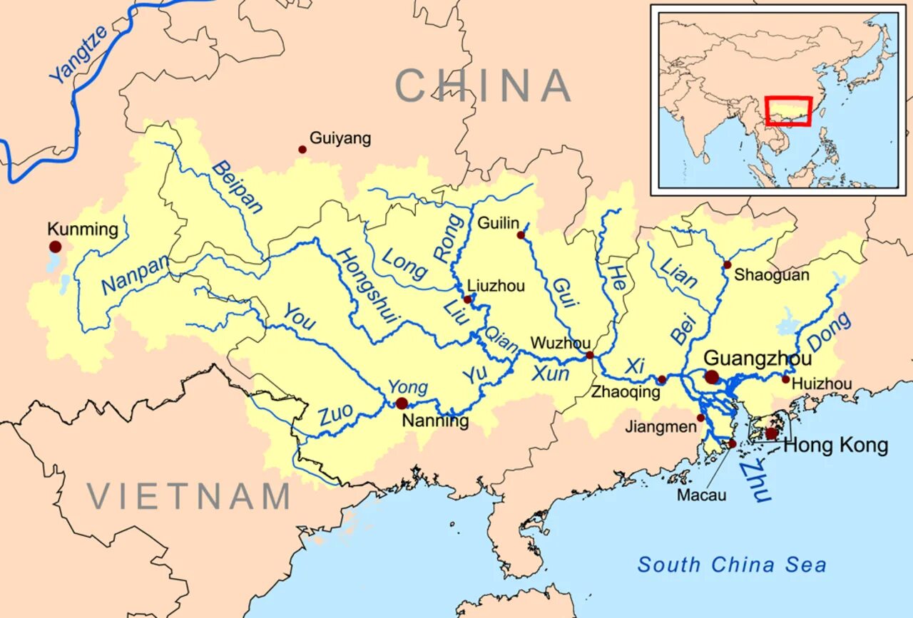Китай между какими реками. Река Сицзян на карте. Река Сицзян на карте Китая. Река Чжуцзян на карте Китая.