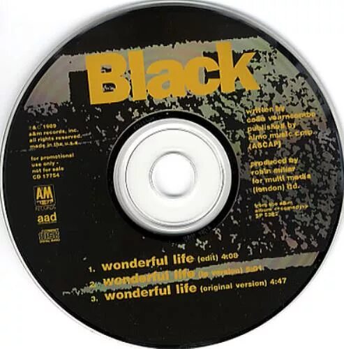 Wonderful life на русском. Black группа wonderful Life. Black - wonderful Life пластинка. Wonderful Life (песня группы Black). Wonderful Life Black год выпуска.