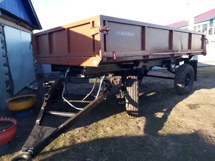 Тракторный прицеп бу на авито