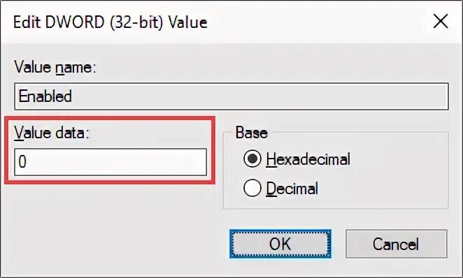 Disable t