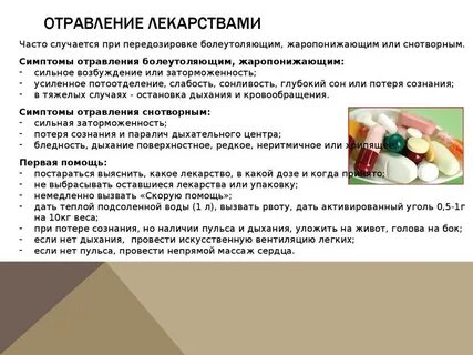 Интоксикация от антибиотиков