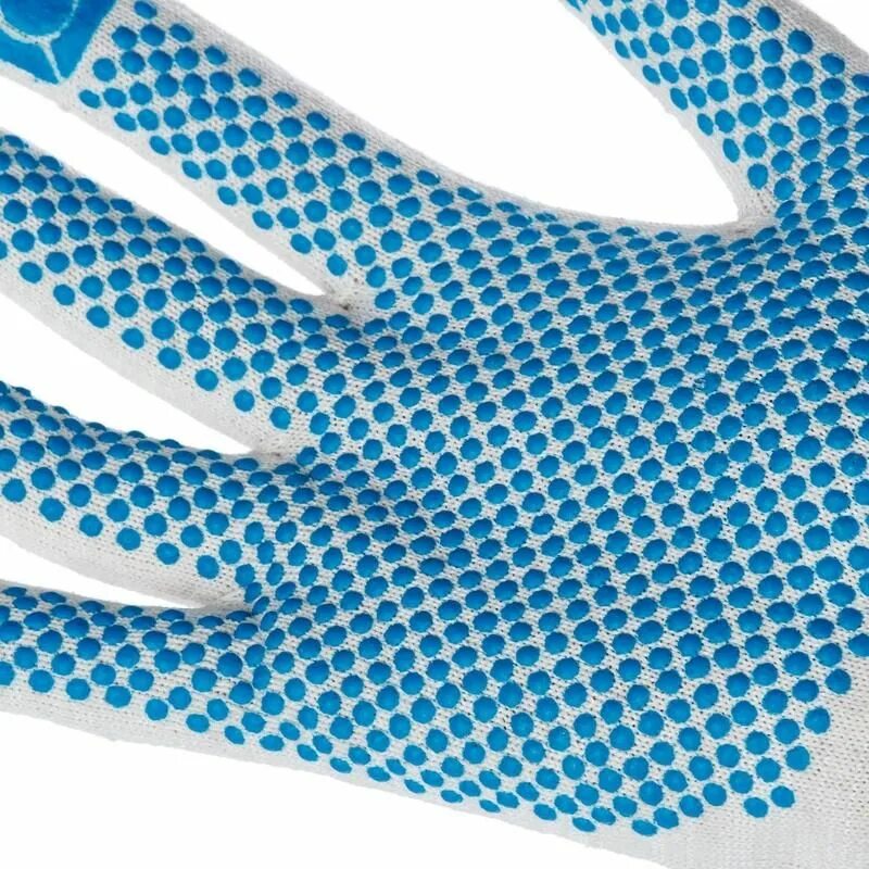 Перчатки защитные трикотажные с пвх покрытием