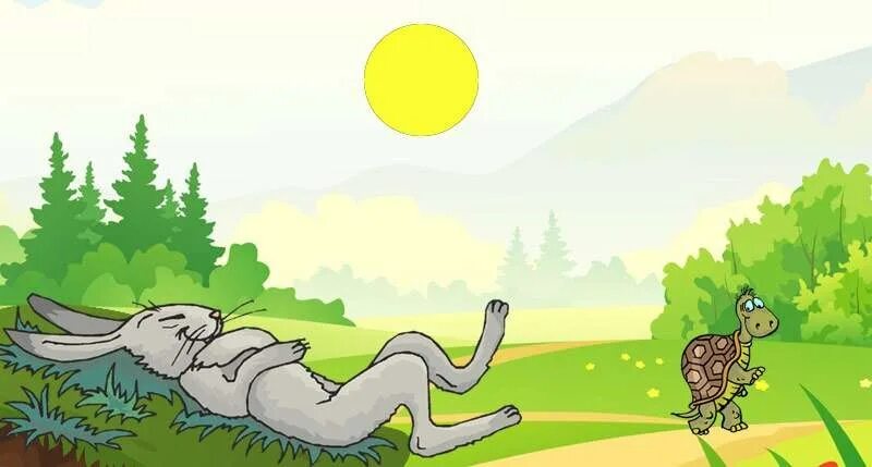 Small fable story. Черепаха и заяц эзоп. Заяц и черепаха басня сергея михалкова. Черепаха и заяц басня эзопа. Басни эзопа черепаха и заяц.
