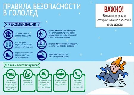 Чем для людей опасны гололед и гололедица