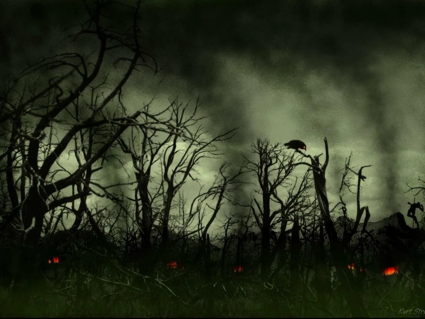 слендермен фильм 2012. лесная тьма. беспросветный мрак. окружающее мрак. мрачный фон.