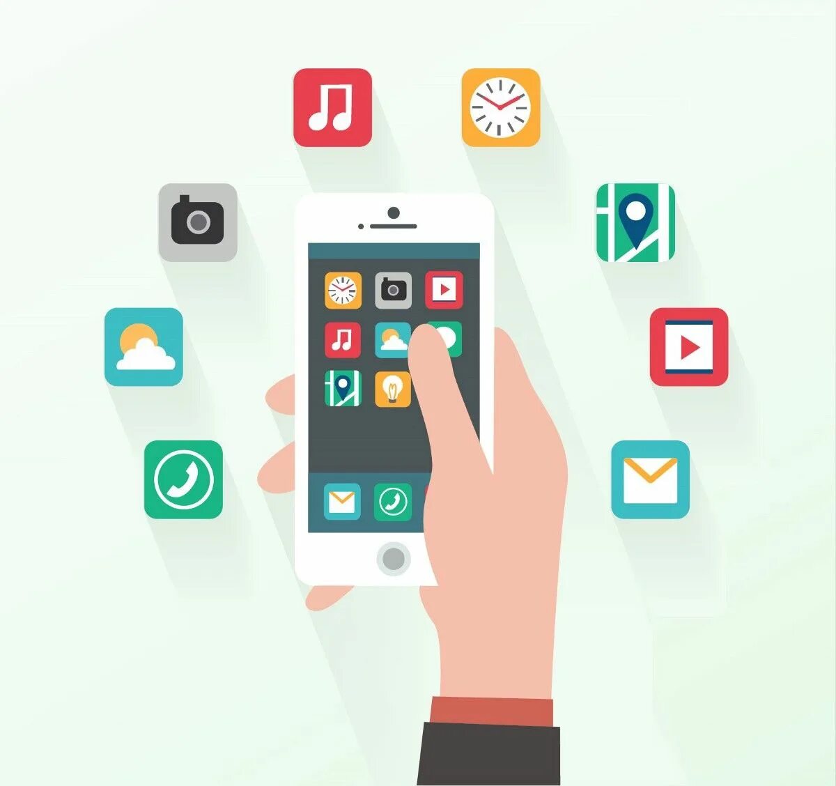 Mobile apps android ios. Мобильное приложение. Разработка мобильных приложений. Приложение вектор. Приложение для смартфона.