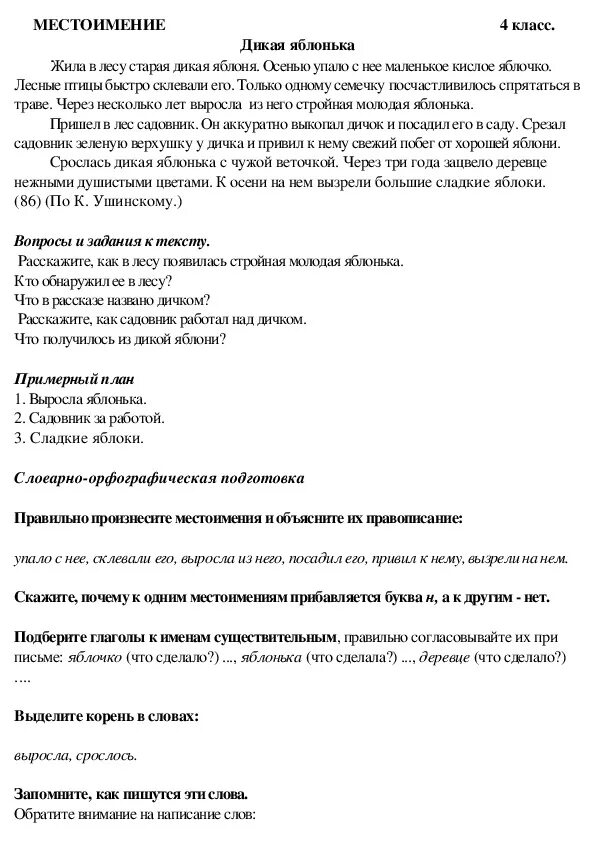 Изложение Дикая Яблонька. Дикая Яблонька текст. Дикая Яблонька изложение 4 класс. Диктант Дикая Яблонька.