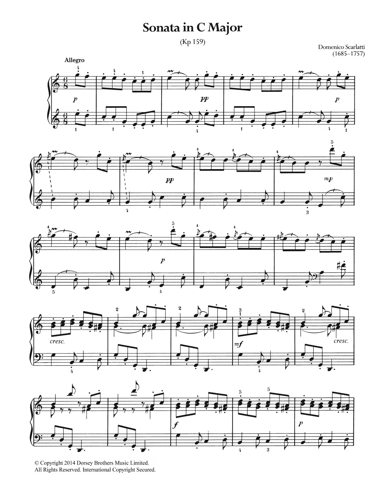 Sonata in c