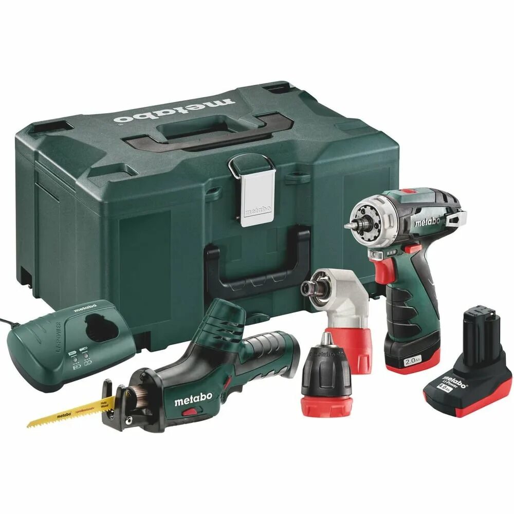 Аккумуляторный инструмент 9 в 1. Metabo powermaxx sb, 600385500. metabo combo set. набор аккумуляторного инструмента metabo combo. metabo powermaxx bs 10.8 набор.