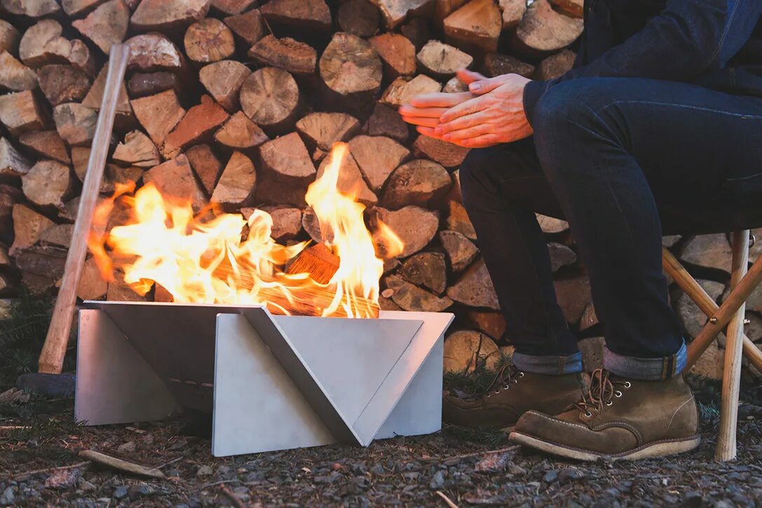Portable burning