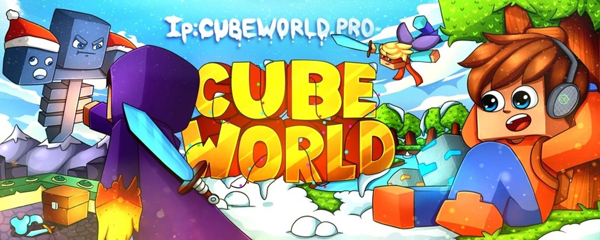 Cubeworld fun. IP кубеворлда. Cubeworld Анархия.