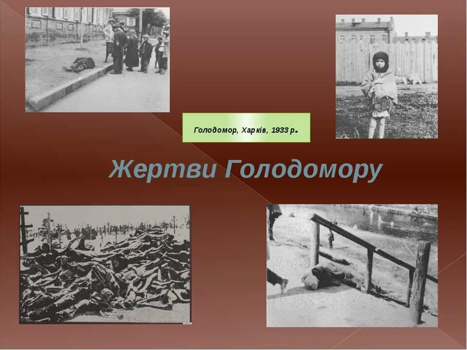 Голод на Украине 1932-1933 причина.