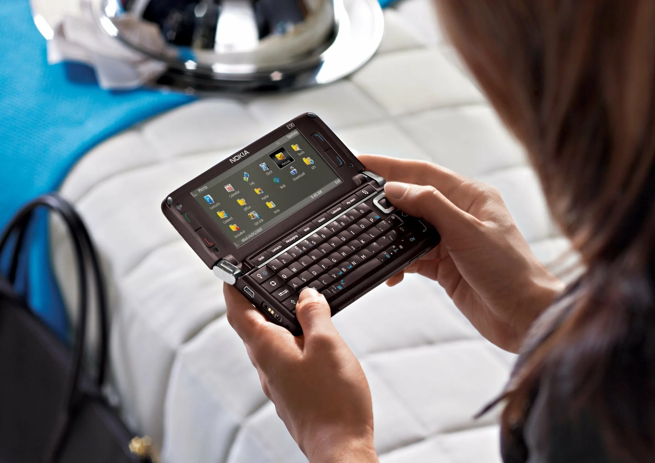 The great communicator. Nokia e90. Коммуникатор 2022. КПК С QWERTY клавиатурой. Компьютер и телефон.