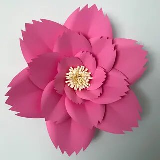 Объемные цветы из бумаги легко