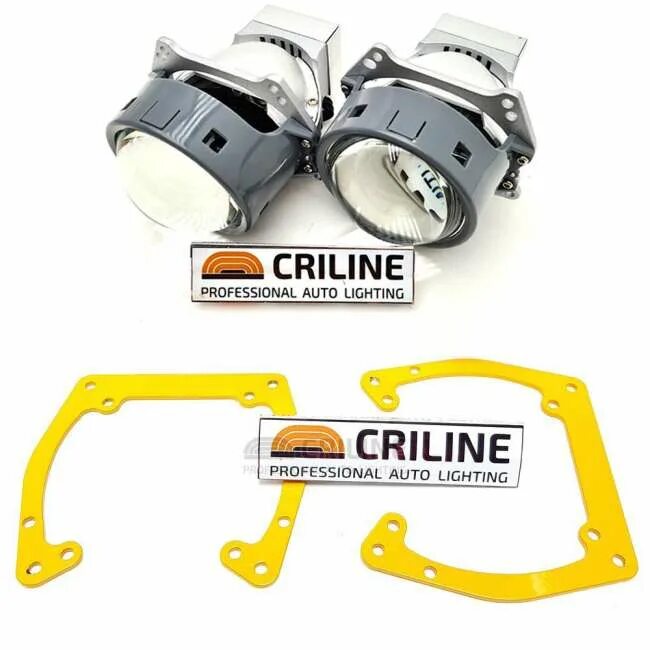 Светодиодные bi led (би лед) линзы в фары criline c3 eco light 5000k 2шт. Крилайн фары светодиодные. Criline c3. Criline c3. Bi led 5000k.