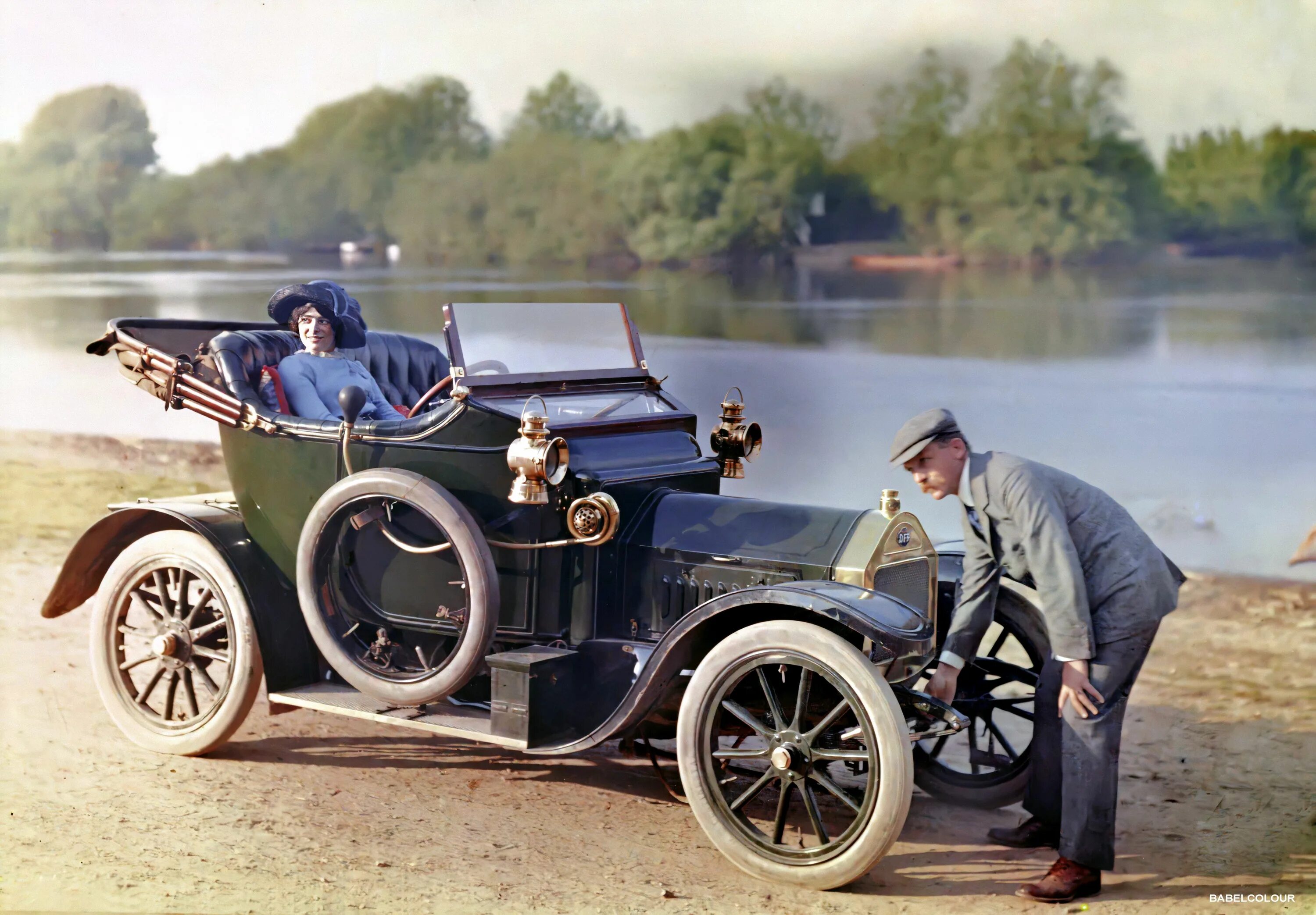 Автохром 1907 год. Автохром 1910 годов. Форд 1910 1920. Включи век машин