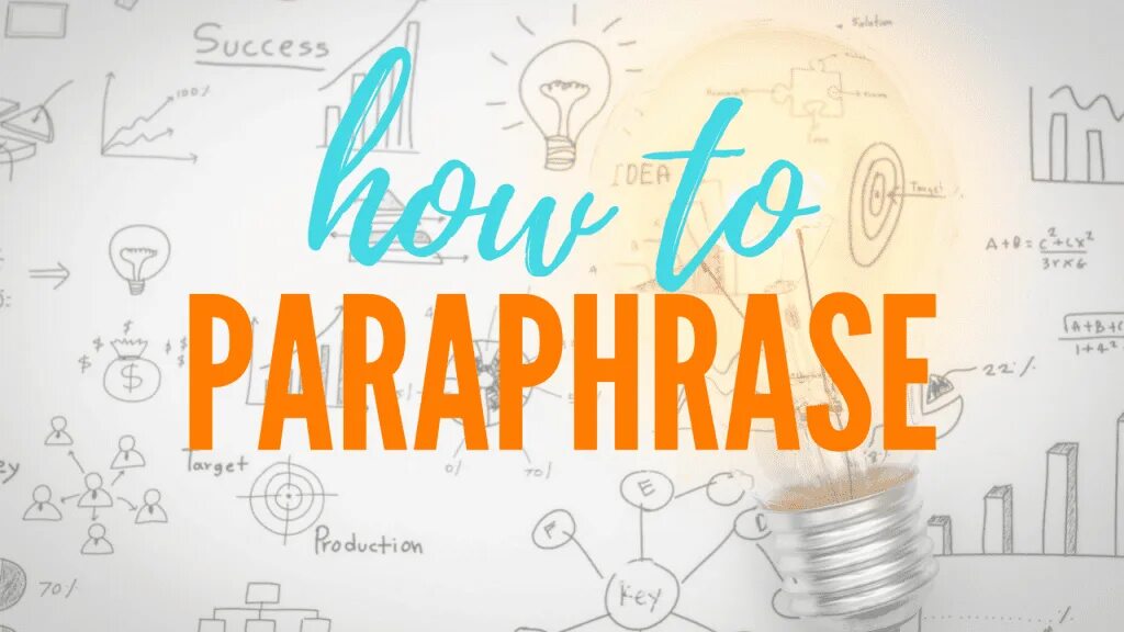 Make paraphrase. Paraphrase. парафраз.