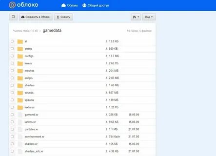Геймдата для сталкер чистое небо
