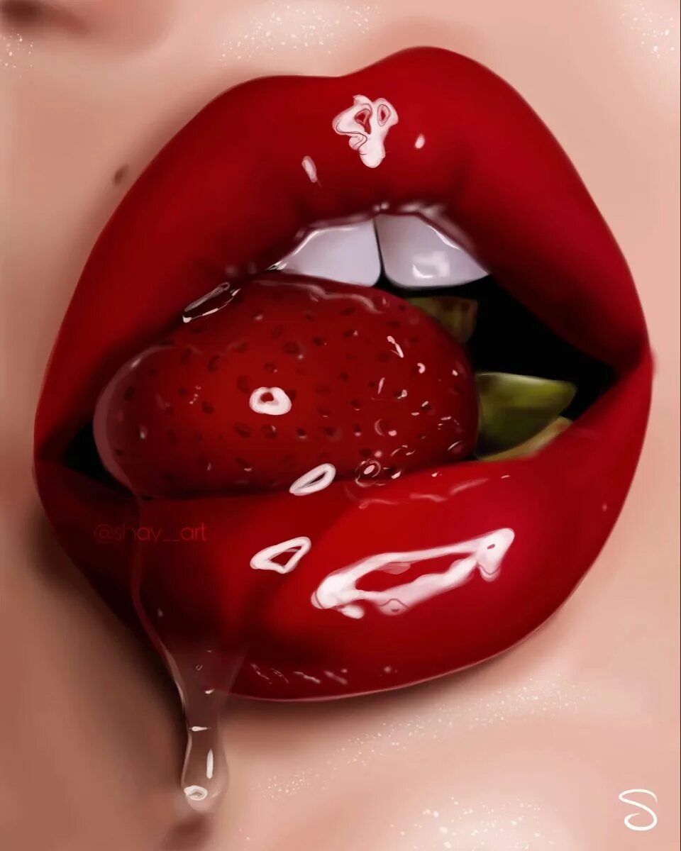 Raspberry lips