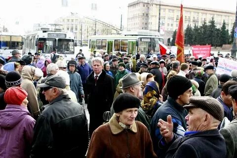Челябинские пенсионеры