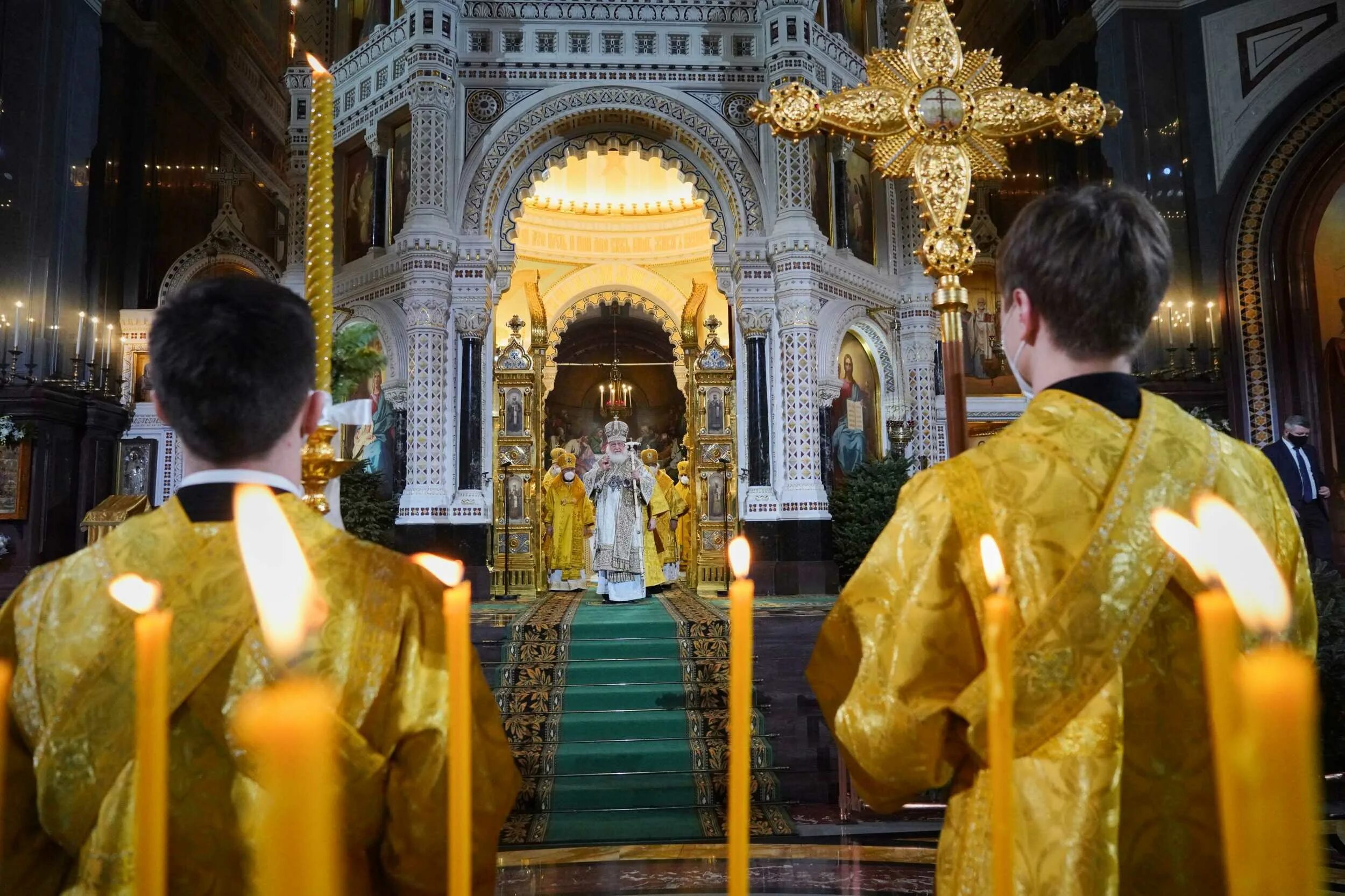 Вечерня в православной церкви