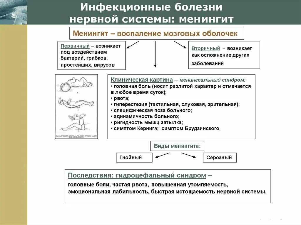 Помощь при заболеваниях нервной системы. Классификация инфекционных поражений нервной системы. классификация инфекционных заболеваний цнс. инфекционные заболевания центральной нервной системы таблица. патологии нервной системы.