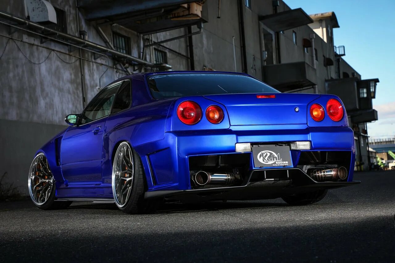 Skyline GT-R R34 Z-Tune BBS LM - Extreme-18 - Tuning 1/18