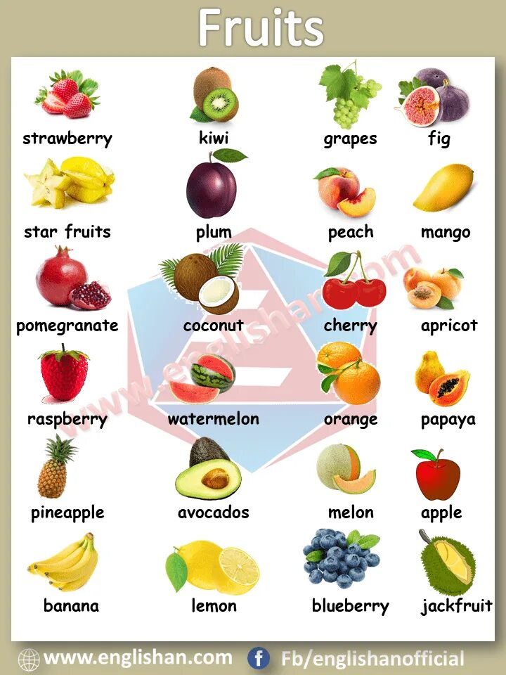 Fruit перевести