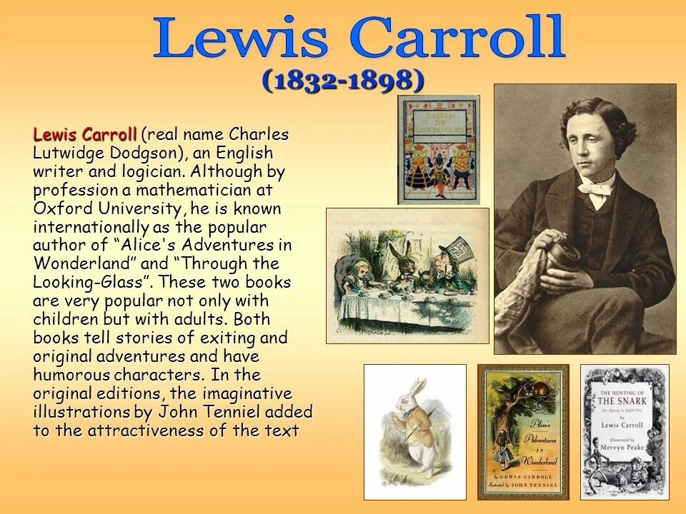 Lewis carroll (1832-1898). Льюис кэрролл проект английский. Английские писатели и поэты. Перевод текста lewis carroll 9. Перевод текста lewis carroll 9.
