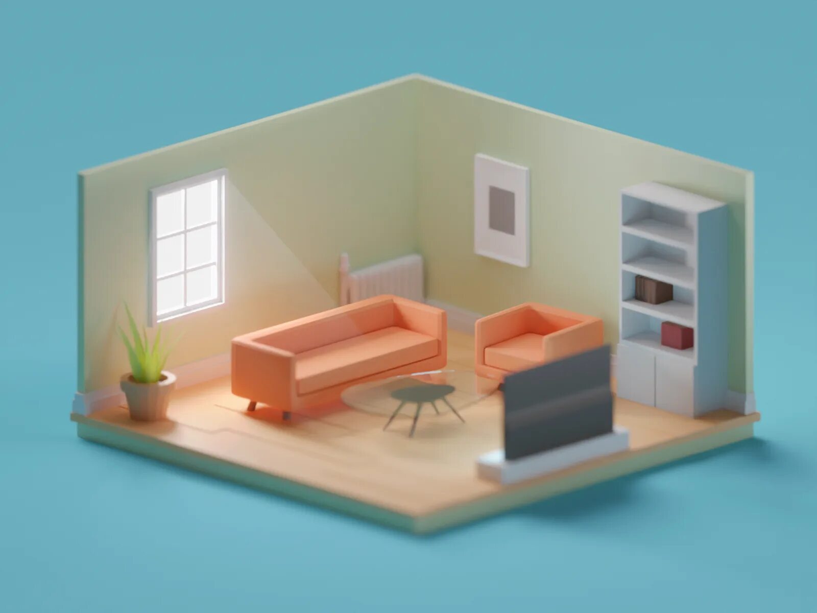 Комната 3д модель. Low poly 3d интерьер. isometric 3d room блендер. 3d модель комнаты blender. спальня isometric 3d.