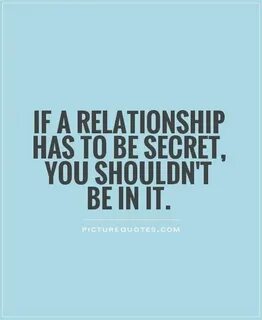 Secret relationships