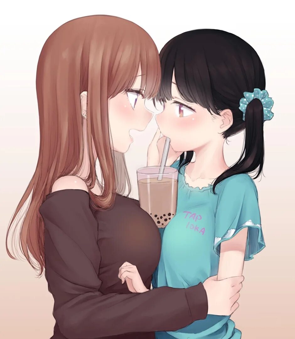 Age difference Yuri Kiss. D lesbian