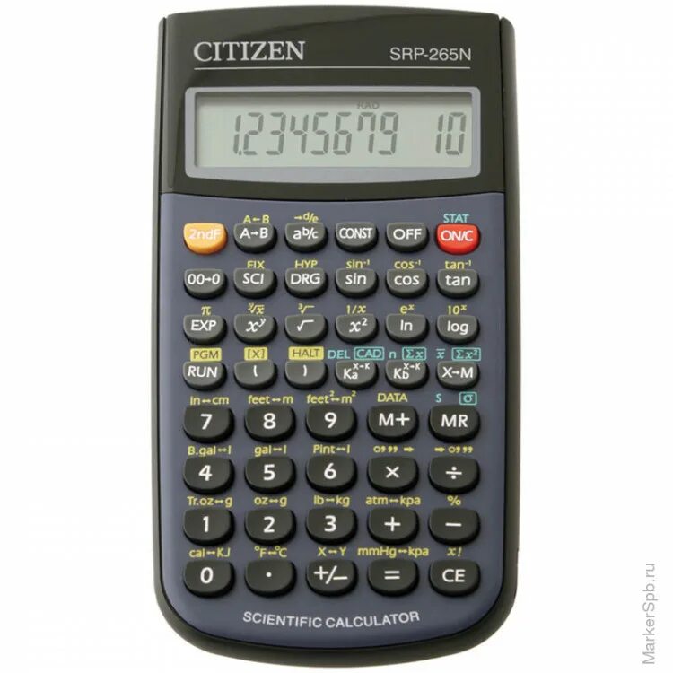 Калькулятора cs. Citizen sr135n.
