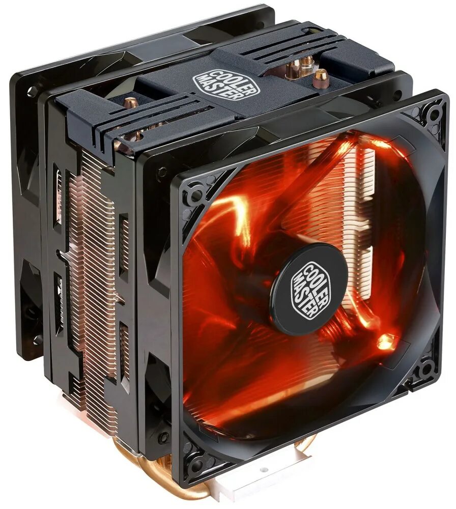 Купить башенный кулер для процессора. Cooler Master Hyper 212 led Turbo. Кулер Cooler Master Hyper 212. Cooler Master CPU Cooler Hyper 212 Turbo RR-212tr-16pr-r1 Red. Кулер для процессора Cooler Master Hyper 212 led RR-212l-16pr-r1.