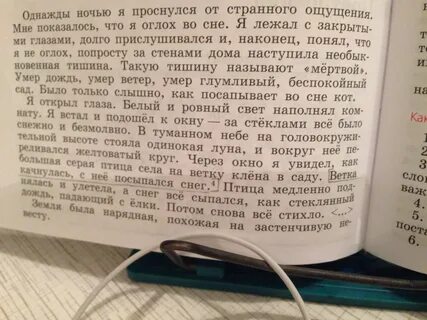Изложение однажды во время сильной грозы