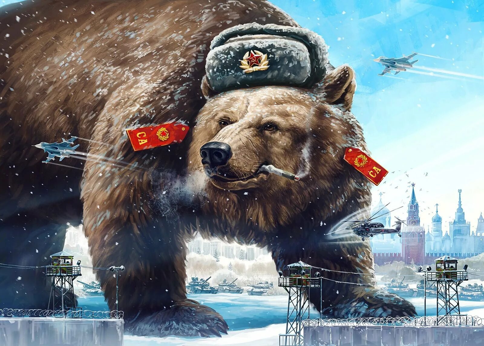 Тема русский медведь