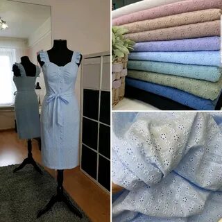 Из какого материала шьют платья