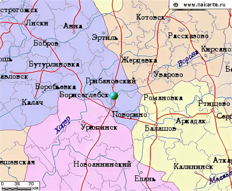 Где находится город борисоглебск. Город урюпинск волгоградская область на карте. тамбов уварово карта. уварово тамбовской области на карте. город сердобск на карте россии.