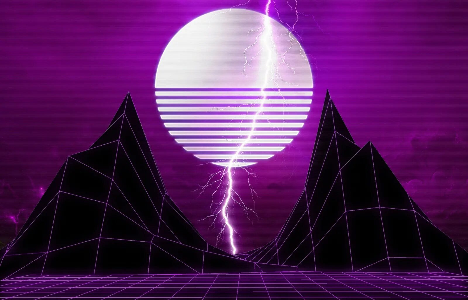 Electro synthwave