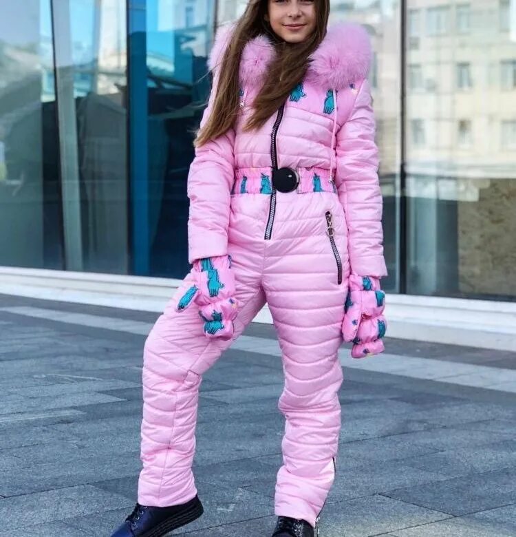 Комбинезон зимний для подростка девочки модный нарядный 4t snowsuit girl Shop The Best Discounts Online OFF 73